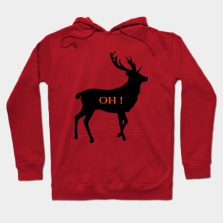 Deer on Christmas best Gift for Christmas Hoodie